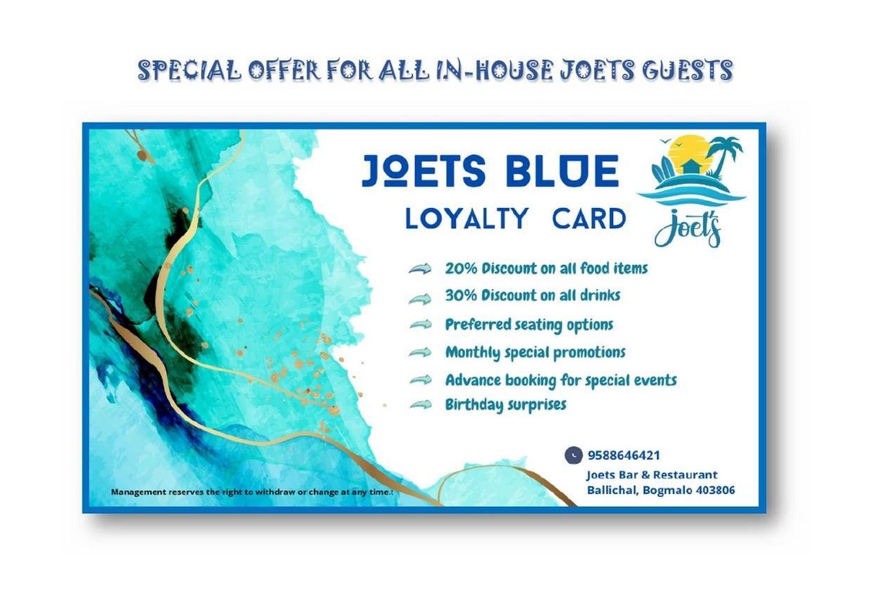 Joets Guesthouse Bogmalo Ngoại thất bức ảnh